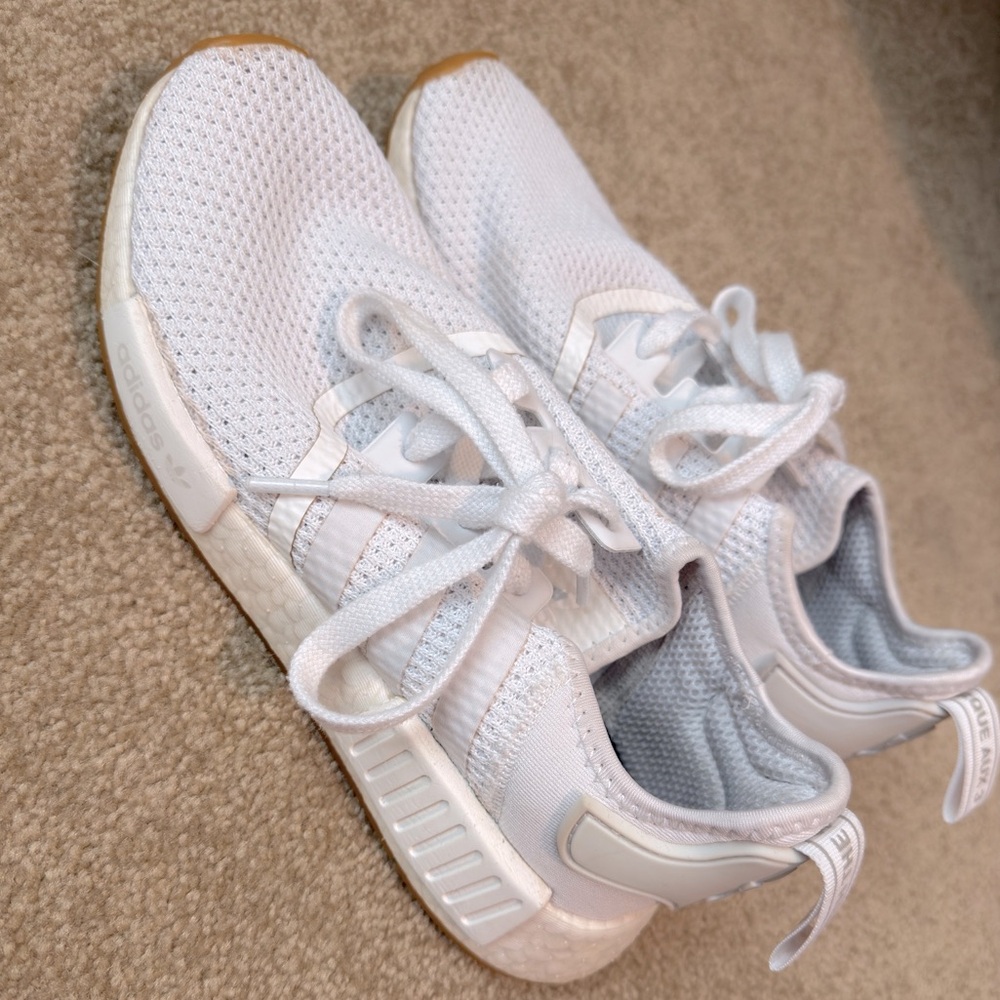 Adidas NMD_R1 ‘Gum White’- Men’s Size 7, Women’s Size 9